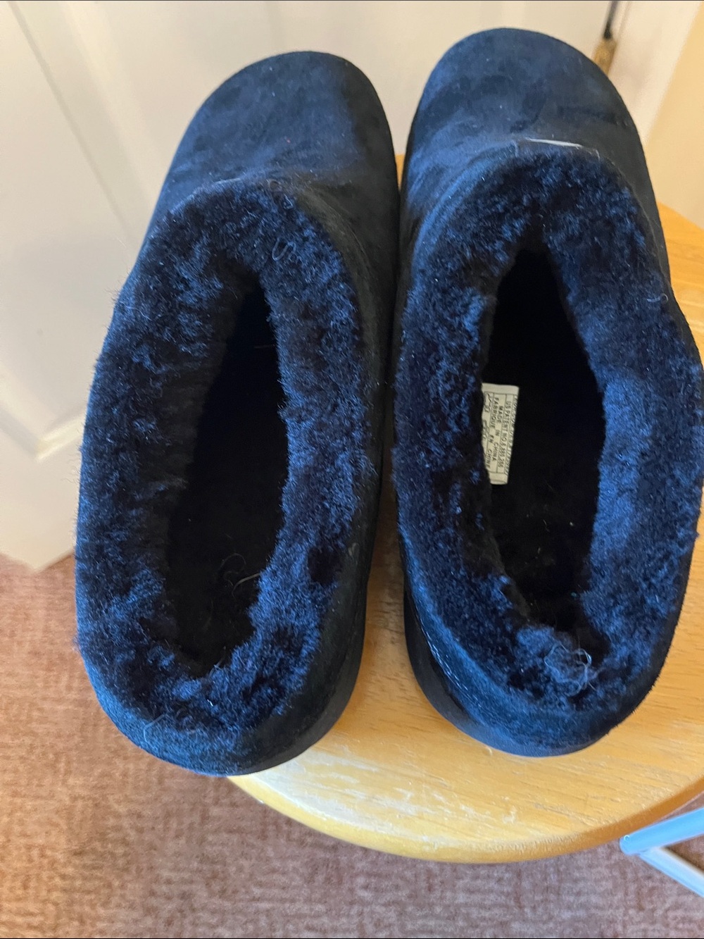 Merrell Black Kids Fleece-Lined Slip-Ons - Picture 2 of 5